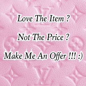 Love the item, not the price? Make me an offer ! ✨